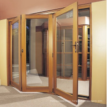 Interior/Exterior Aluminiun Casement Folding Patio Doors